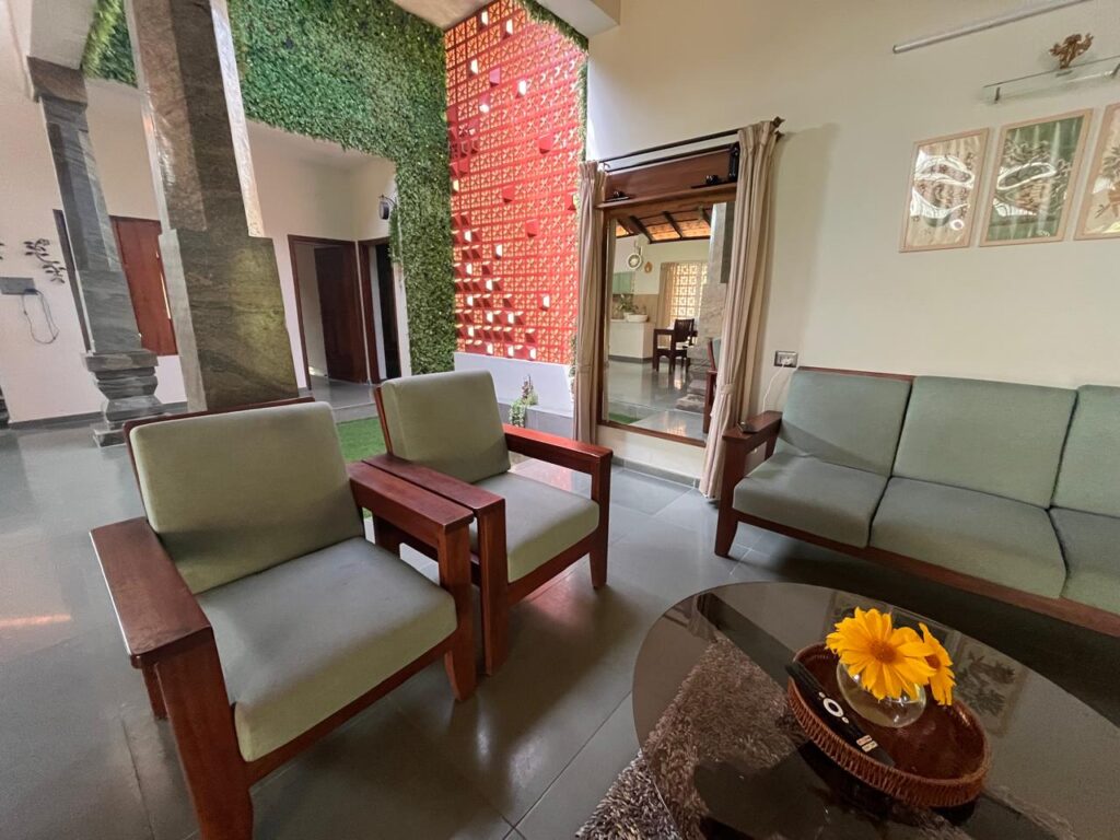 Riverside homestay near Dharmasthala